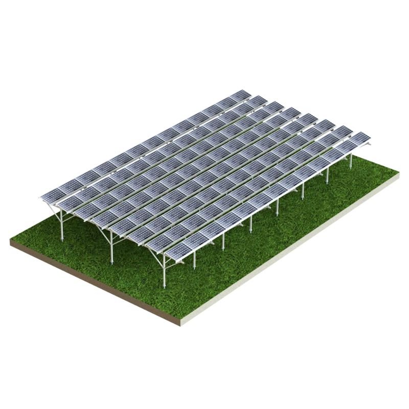 Aluminium Solar Ground Bracket Solar Panel Farm Montering System